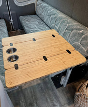 Load image into Gallery viewer, The Elite Bamboo Table 3/4" Thick For Camper Vans and RVs