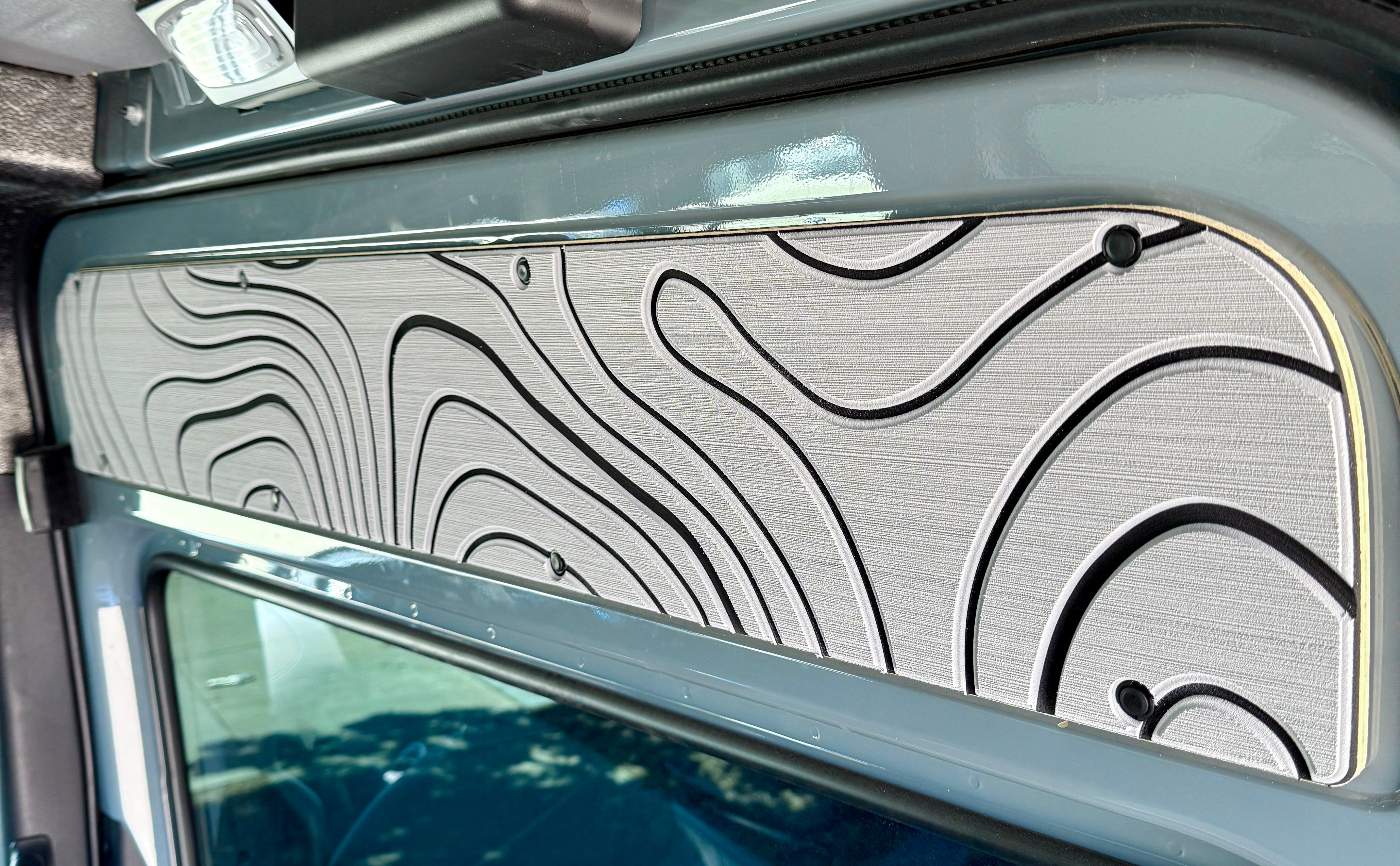 Sprinter Slider Door Panel โ Topo Design (2007+)