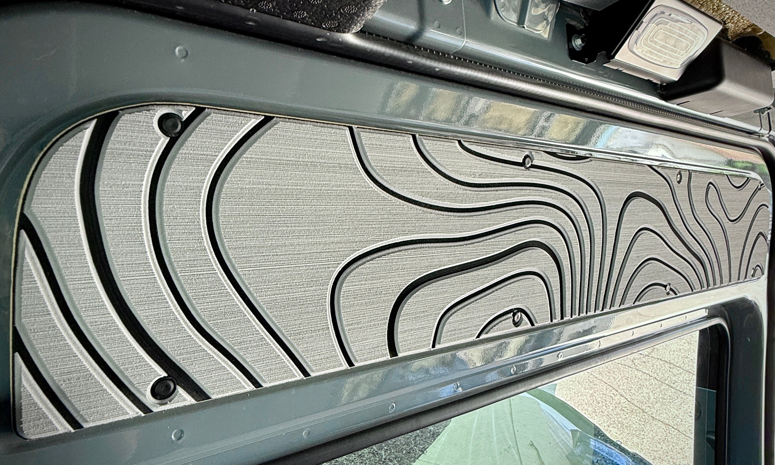 Sprinter Slider Door Panel โ Topo Design (2007+)