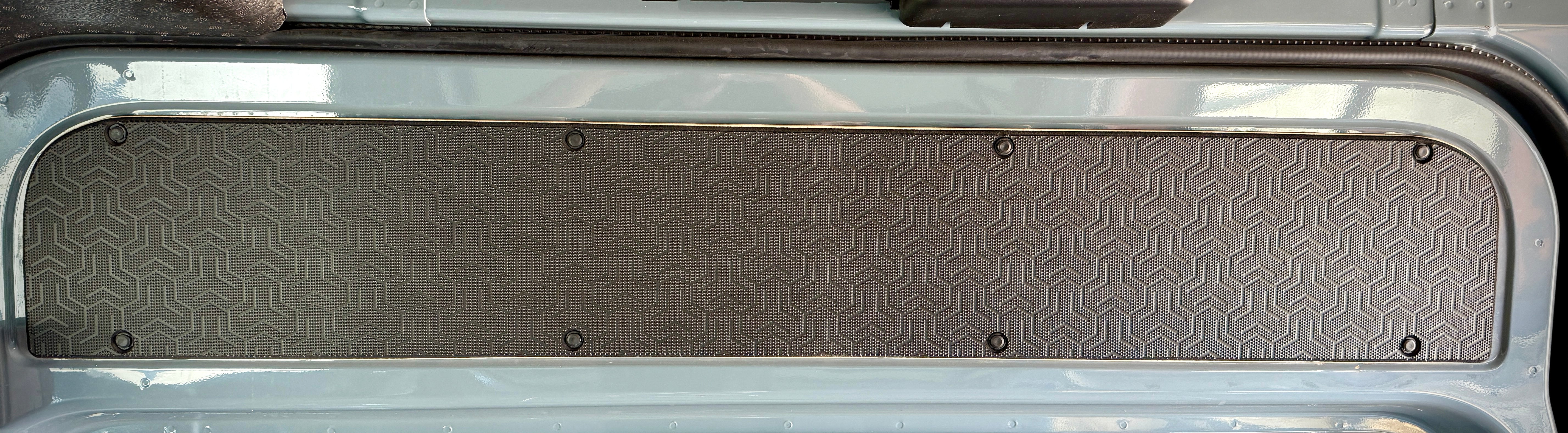Textured black Sprinter Upper slider door panel