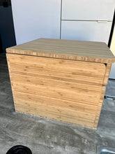 Load image into Gallery viewer, Porta Potti 345/135 Bamboo Toilet Lift top Cabinet Flat Pack Kit