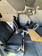 Load image into Gallery viewer, Slim Folding Bamboo Lagun Table 1/2" Thick For Camper Vans and RVs