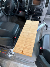 Load image into Gallery viewer, Slim Folding Bamboo Lagun Table 1/2" Thick For Camper Vans and RVs