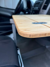 Load image into Gallery viewer, Slim Folding Bamboo Lagun Table 1/2" Thick For Camper Vans and RVs