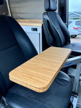 Load image into Gallery viewer, Slim Half Folding Bamboo Lagun Table 1/2" Thick For Camper Vans and RVs