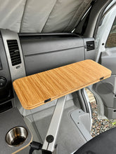 Load image into Gallery viewer, Slim Half Folding Bamboo Lagun Table 1/2" Thick For Camper Vans and RVs