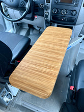 Load image into Gallery viewer, Slim Half Folding Bamboo Lagun Table 1/2" Thick For Camper Vans and RVs