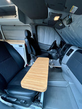 Load image into Gallery viewer, Slim Half Folding Bamboo Lagun Table 1/2" Thick For Camper Vans and RVs