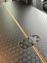 Load image into Gallery viewer, Folding Black Hex Lagun Table 1/2" Thick For Camper Vans and RVs