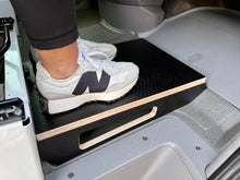 Load image into Gallery viewer, Mercedes-Benz Sprinter Black Hex Passenger Foot Platform Camper Van Stool