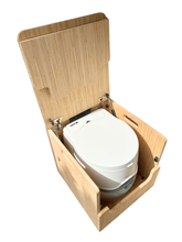Load image into Gallery viewer, Porta Potti 565E/365 Curve Bamboo Toilet Lift top Cabinet Flat Pack Kit