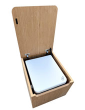 Load image into Gallery viewer, Trelino EVO S Bamboo Toilet Lift top Cabinet Flat Pack Kit