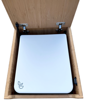 Load image into Gallery viewer, Trelino EVO S Bamboo Toilet Lift top Cabinet Flat Pack Kit