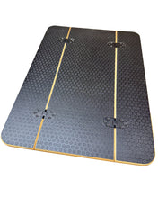 Load image into Gallery viewer, Folding Black Hex Lagun Table 1/2" Thick For Camper Vans and RVs