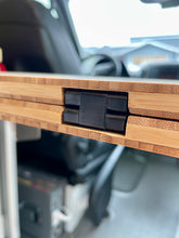 Load image into Gallery viewer, Folding Bamboo Lagun Table for Camper Vans and RVs