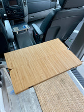 Load image into Gallery viewer, Folding Bamboo Lagun Table for Camper Vans and RVs