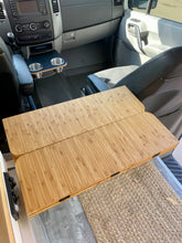 Load image into Gallery viewer, Folding Bamboo Lagun Table 3/4" Thick For Camper Vans and RVs