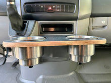 Load image into Gallery viewer, Mercedes-Benz Sprinter Cup Holder Accessories NCV3 06-18 Snack Tray Phone Table Stainless Camper Van