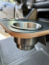 Load image into Gallery viewer, Mercedes-Benz Sprinter Cup Holder Accessories NCV3 06-18 Snack Tray Phone Table Stainless Camper Van