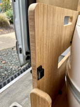 Load image into Gallery viewer, Porta Potti 565E/365 Curve Bamboo Toilet Lift top Cabinet Flat Pack Kit