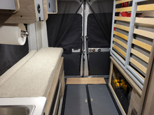 Load image into Gallery viewer, 2020 - 2024 Winnebago SOLIS Table Lift-Up Class B RV Murphy Bed