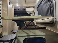 Load image into Gallery viewer, 2020 - 2024 Winnebago SOLIS Table Lift-Up Class B RV Murphy Bed