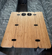 Load image into Gallery viewer, The Elite Bamboo Table 3/4&quot; Thick For Camper Vans and RVs
