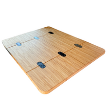 Load image into Gallery viewer, Folding Bamboo Lagun Table 3/4" Thick For Camper Vans and RVs
