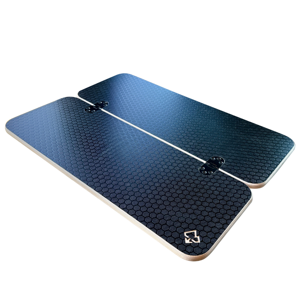 Slim Half Folding Black Hex Lagun Table 1/2
