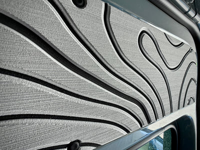 Sprinter Slider Door Panel – Topo Design (2007+)