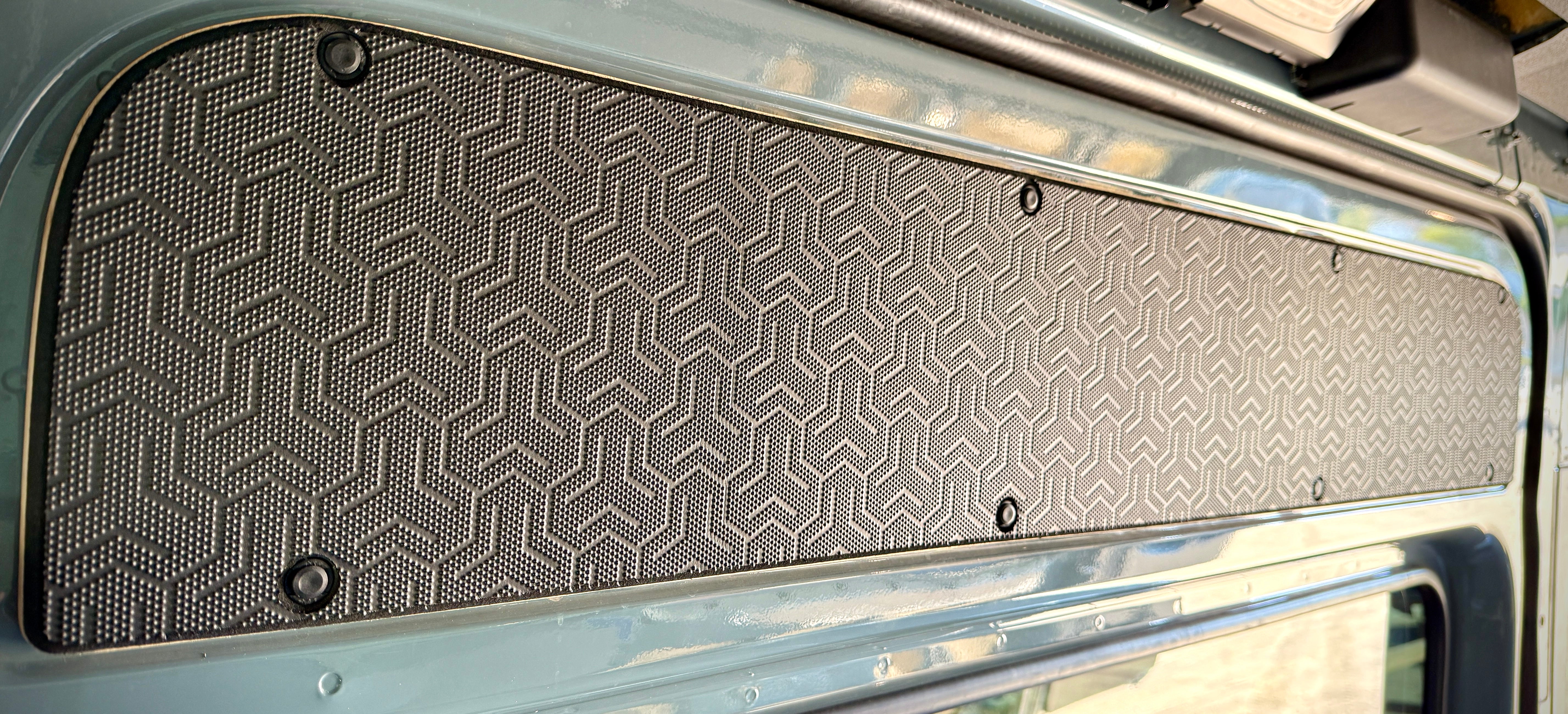 Textured black Sprinter Upper slider door panel