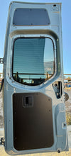 Load image into Gallery viewer, Sprinter Rear Door Panels – Set of Black-Hex (2019+)
