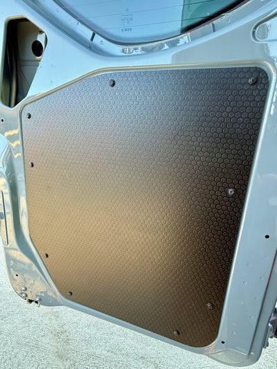 Black Hex Sprinter rear door panel