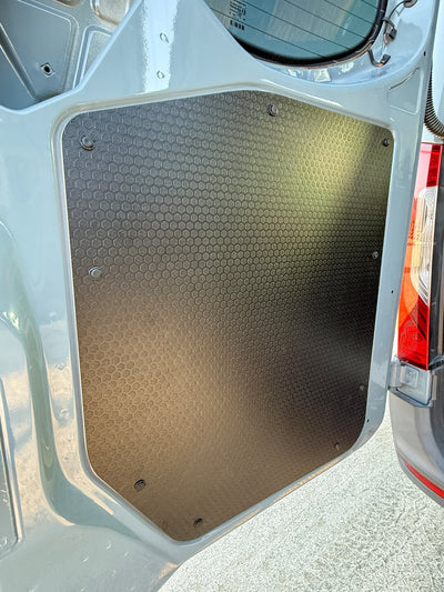Black Hex Sprinter rear door panel