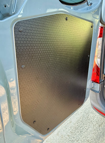 Black Hex Sprinter rear door panel
