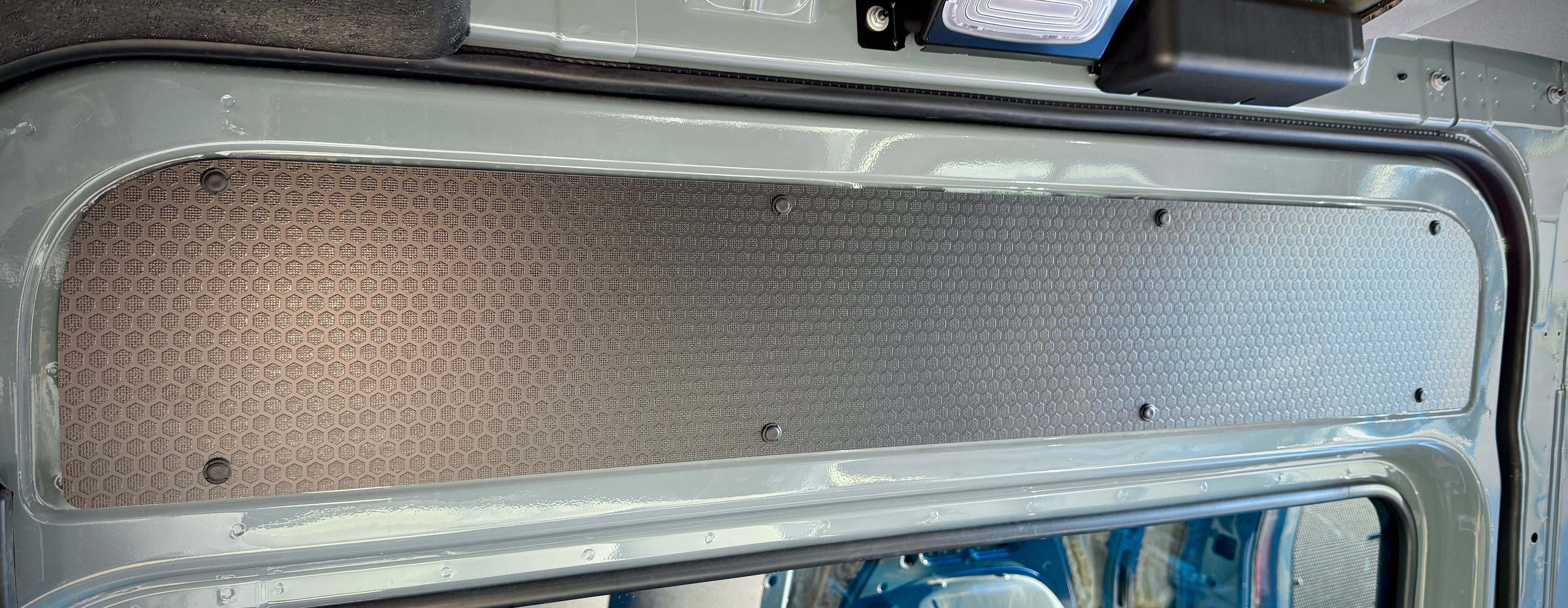 Black Hex Sprinter Door panel