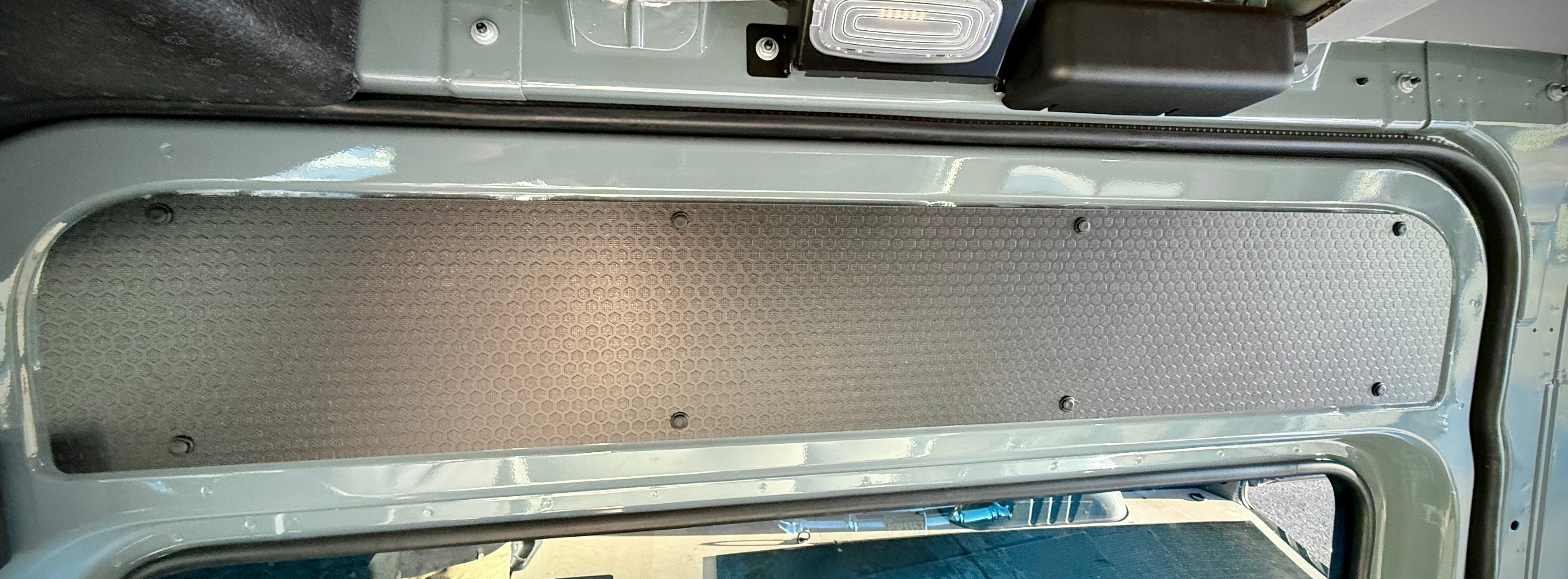 Black Hex Sprinter Door panel
