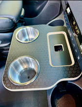 Load image into Gallery viewer, Mercedes Sprinter VS30 19-Current Black Hex Cup Holder Snack Tray
