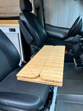 Load image into Gallery viewer, Slim Folding Bamboo Lagun Table 1/2&quot; Thick For Camper Vans and RVs
