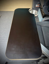 Load image into Gallery viewer, Hex-Duo Folding Black Hex Lagun Table 3/4" For Camper Vans and RVs
