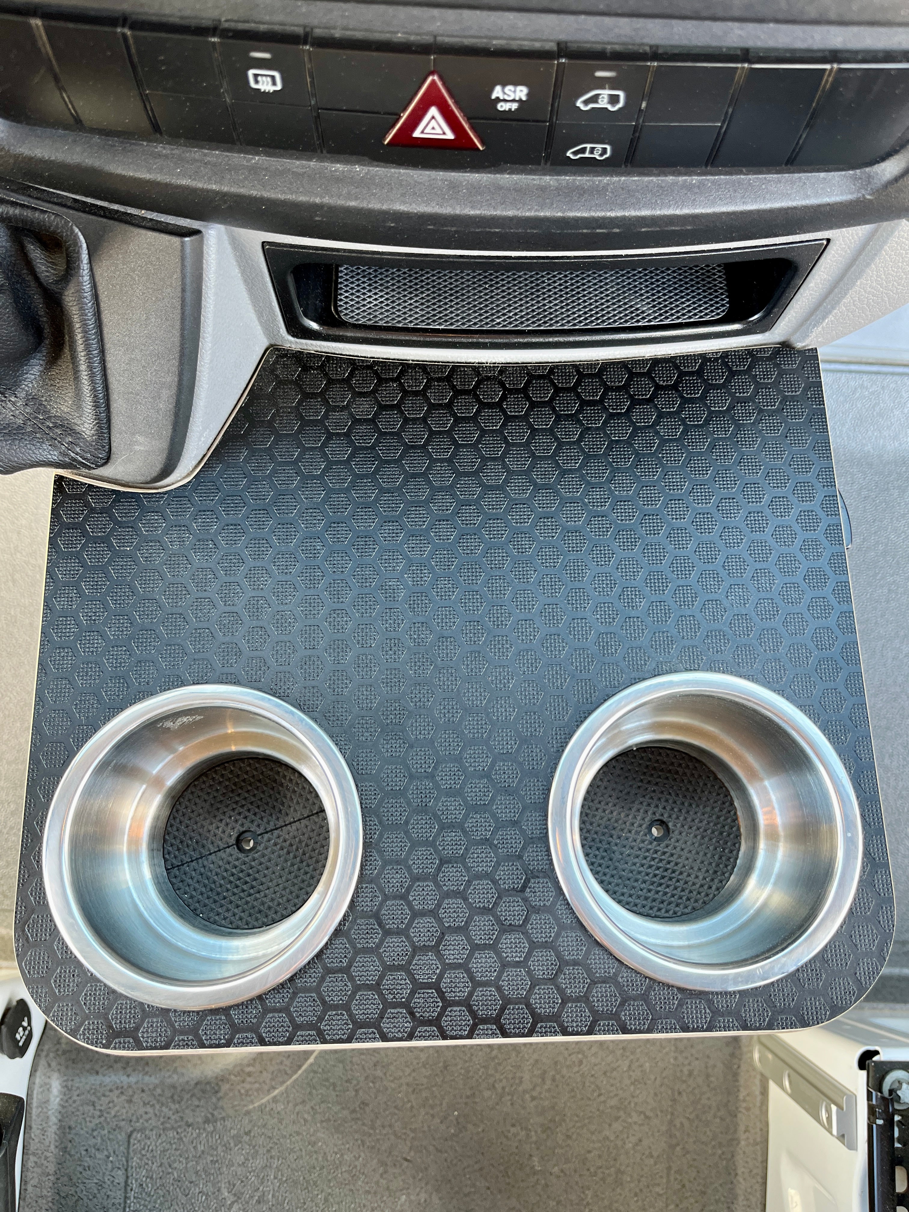 Shop Mercedes Sprinter NCV3 06-18 Black Hex Cup Holder Snack Tray