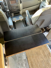 Load image into Gallery viewer, Folding Black Hex Lagun Table 3/4&quot; Thick For Camper Vans and RVs
