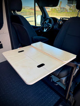 Load image into Gallery viewer, Folding Baltic Birch Lagun Table for Camper Vans and RVs
