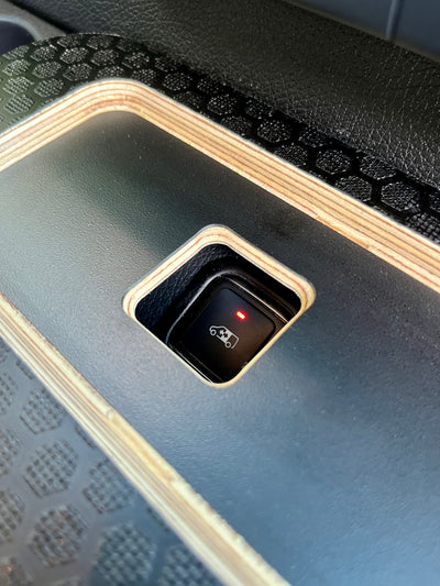 Mercedes Sprinter VS30 19-Current Black Hex Cup Holder Snack Tray