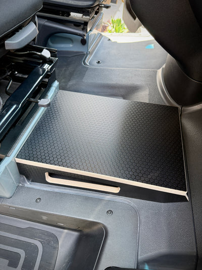 Mercedes-Benz Sprinter Black Hex Passenger Foot Platform Camper Van Stool