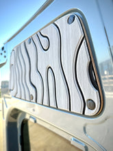 Load image into Gallery viewer, Sprinter Rear Door Panels – Set of Topo Design (2007+) ***PREORDER***
