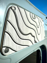 Load image into Gallery viewer, Sprinter Rear Door Panels – Set of Topo Design (2007+) ***PREORDER***
