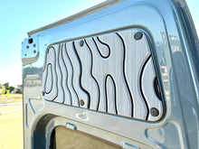 Load image into Gallery viewer, Sprinter Rear Door Panels – Set of Topo Design (2007+) ***PREORDER***
