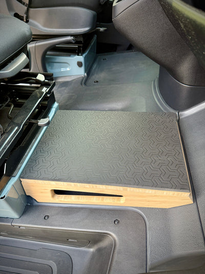 Mercedes-Benz Sprinter Bamboo Passenger Foot Platform Camper Van Stool