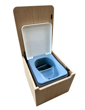 Load image into Gallery viewer, Trelino EVO S Bamboo Toilet Lift top Cabinet Flat Pack Kit
